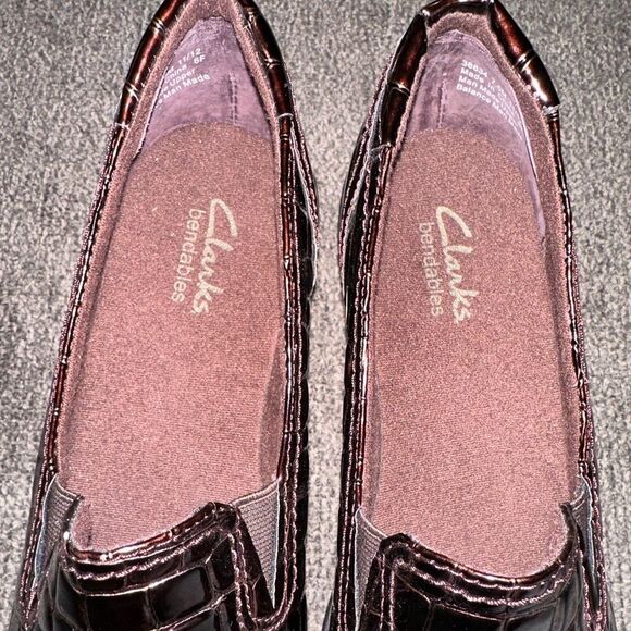 Clark Womens Bendable Clog Brown Size 7.5 - Picture 3 of 9